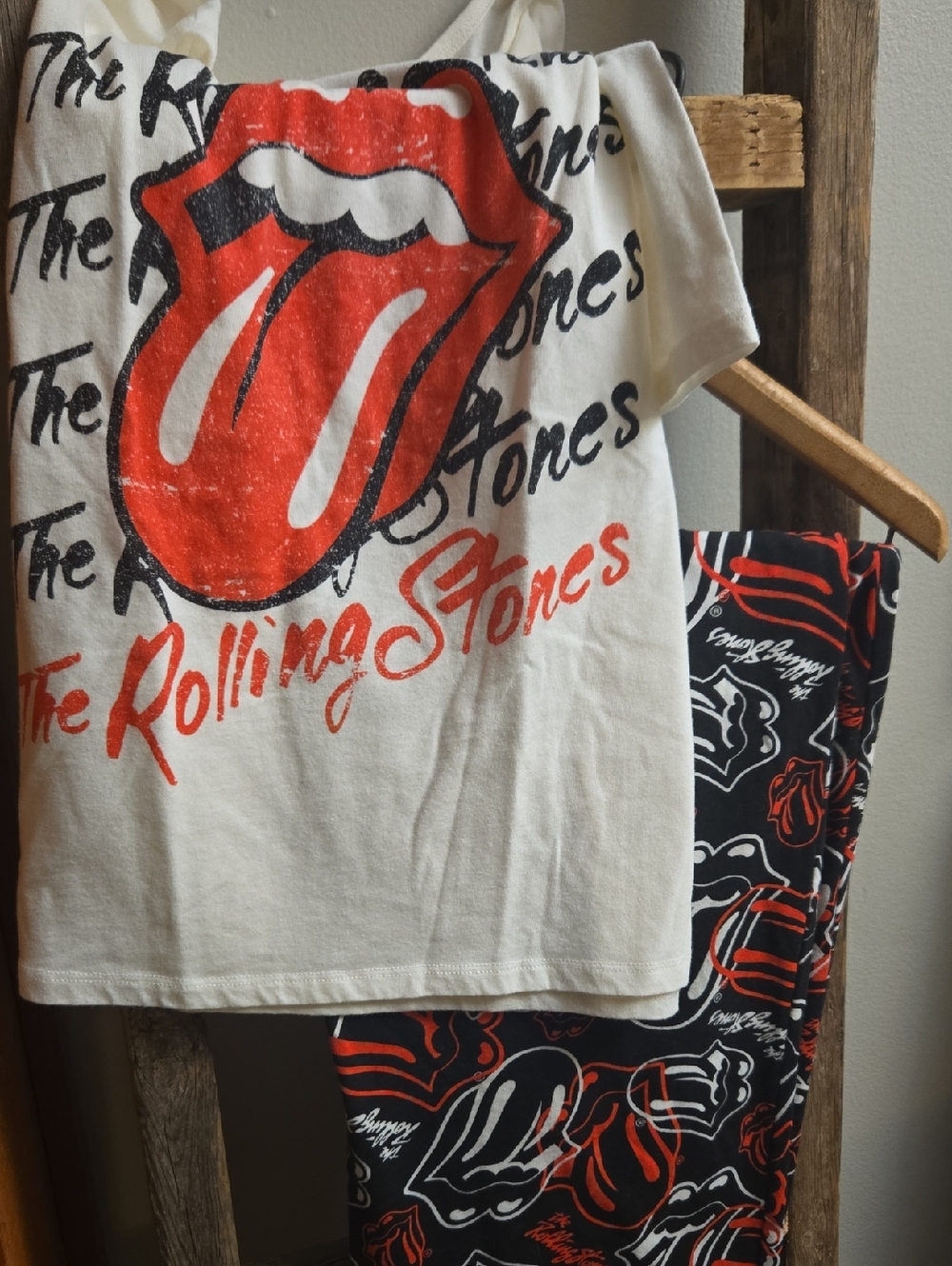 The Rolling Stones Pajama Set
